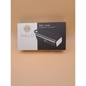 Halo Pal 4.4k power bank w flashlight